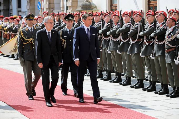 Predsednik republike Borut Pahor na uradnem obisku v Republiki Avstriji
